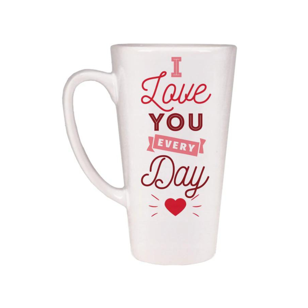 Kubek Latte Walentynki - I LOVE YOU EVERY DAY