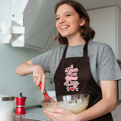 Prezent na Walentynki fartuch kuchenny